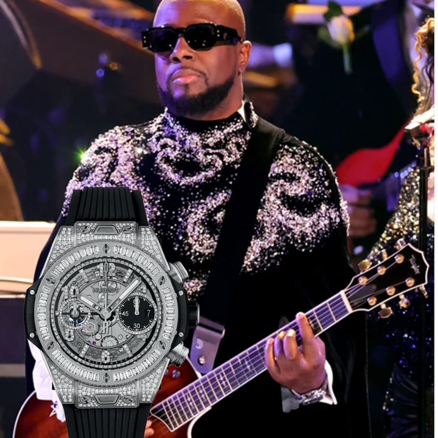 Wyclef Jean-Hublot Big Bang Unico Titanium Jewelry