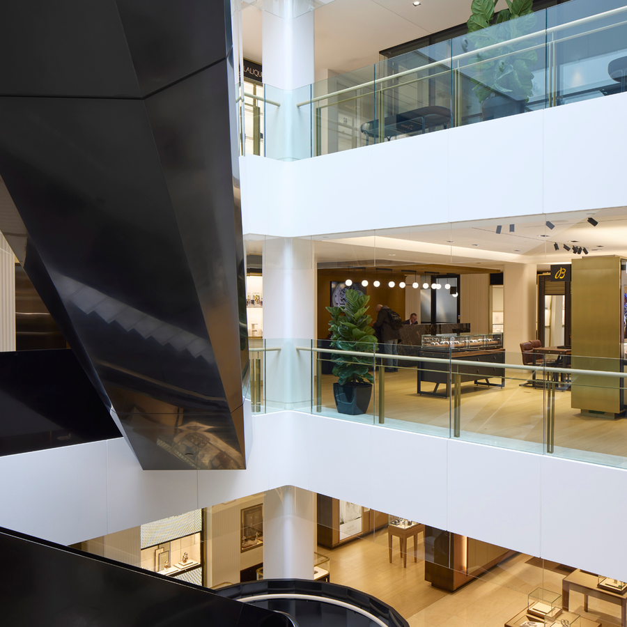 Escaliers Château d'Ivoire