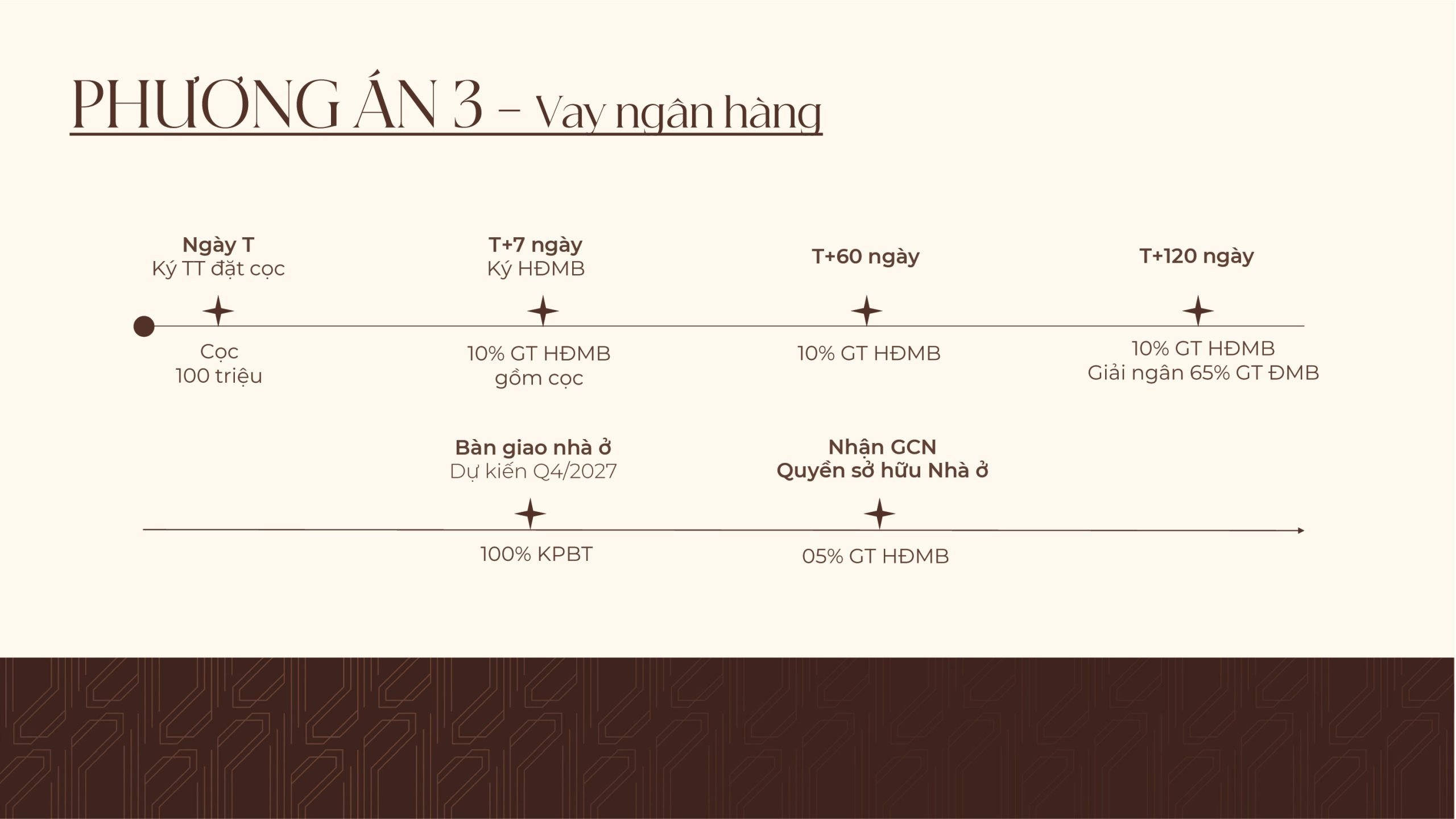 Phương án 3: Hỗ trợ tài chính từ liên minh ngân hàng uy tín