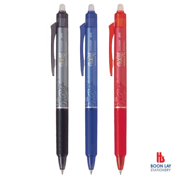 PILOT Frixion Clicker Retractable Ball Pen 0.5mm  (BLRT-FR5)