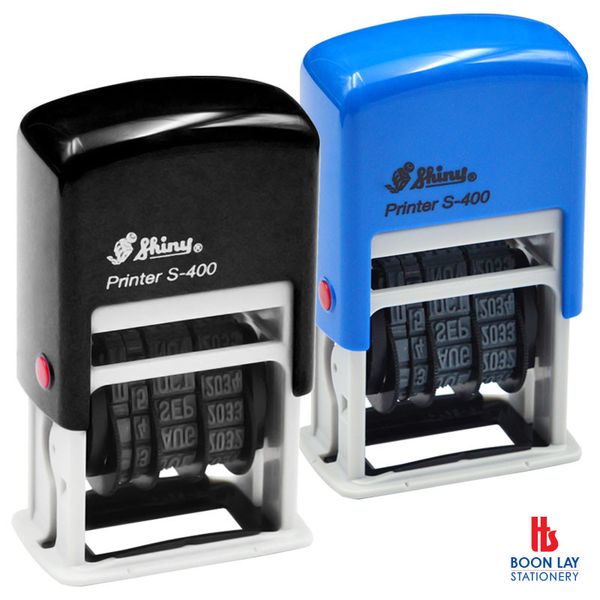SHINY Self-Inking Date Stamp 4mm (S400)