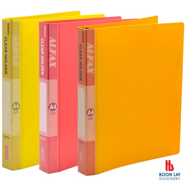 ALFAX Clear Holder Refillable 30-Hole A4 (CH3022 )
