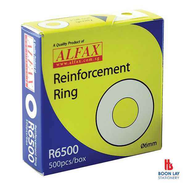 ALFAX Reinforcement Ring 6mm - Box of 500's (R6500)