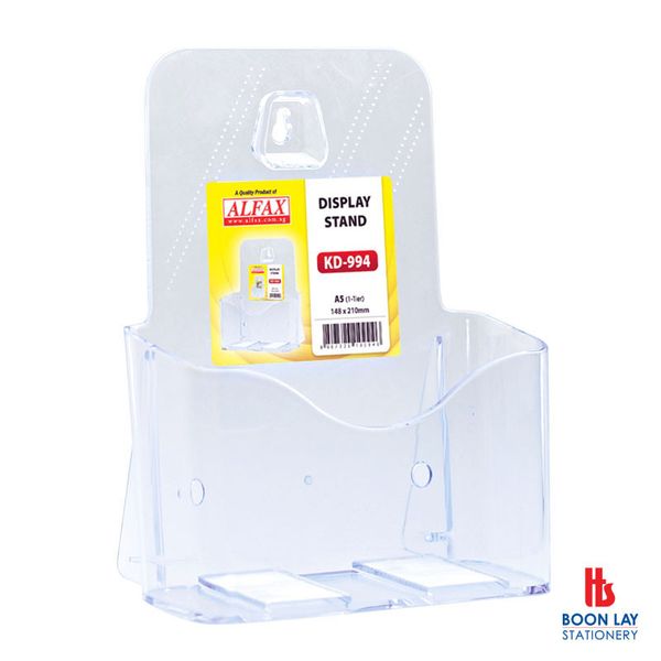 ALFAX Acrylic Display Stand 1-Tier A5 (KD994)