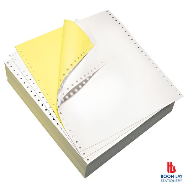 Computer Form NCR 2ply 9.5"x11" White/Yellow - Box of 800's