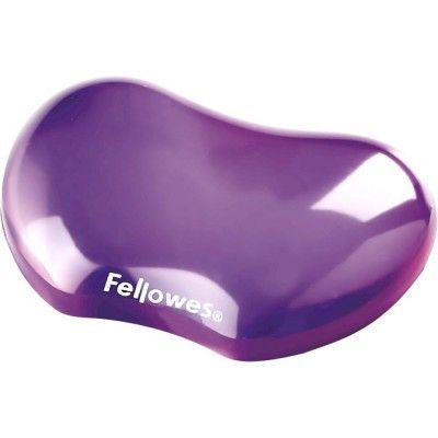 FELLOWES Crystal Gel Flex Wrist Rest (91477)