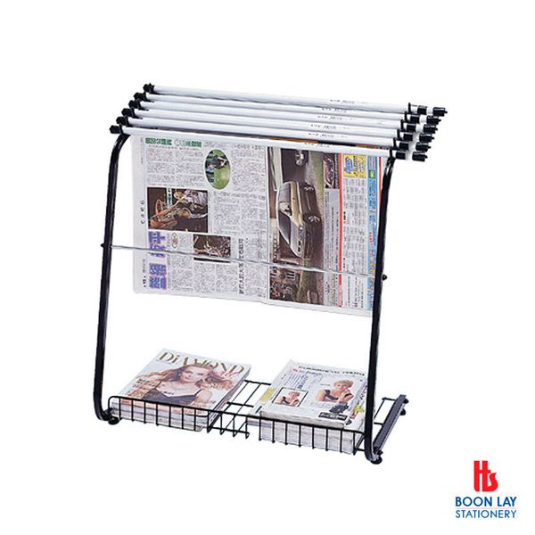 CYS Newspaper & Book Rack with 4 Clips (NB0302)
