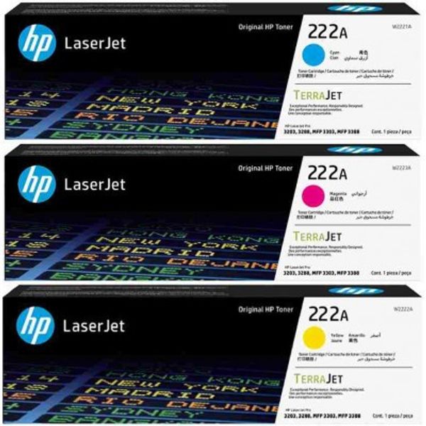 HP Toner Cartridge - Colour (222A)