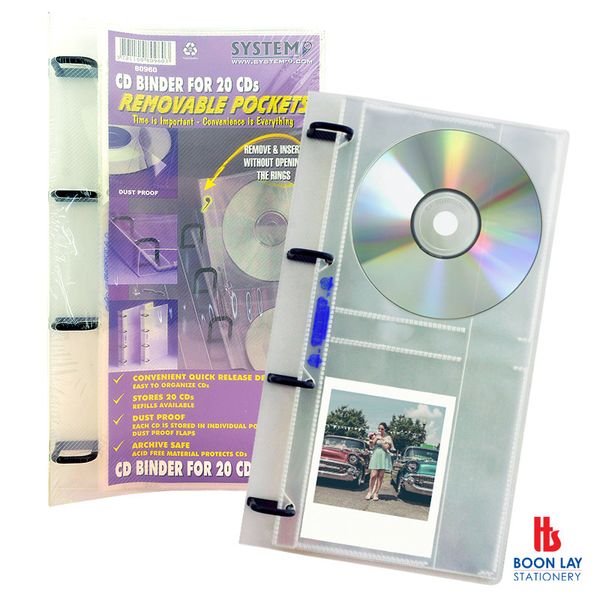 SYSTEM9 4D Ring Pocket Binder (D80960)