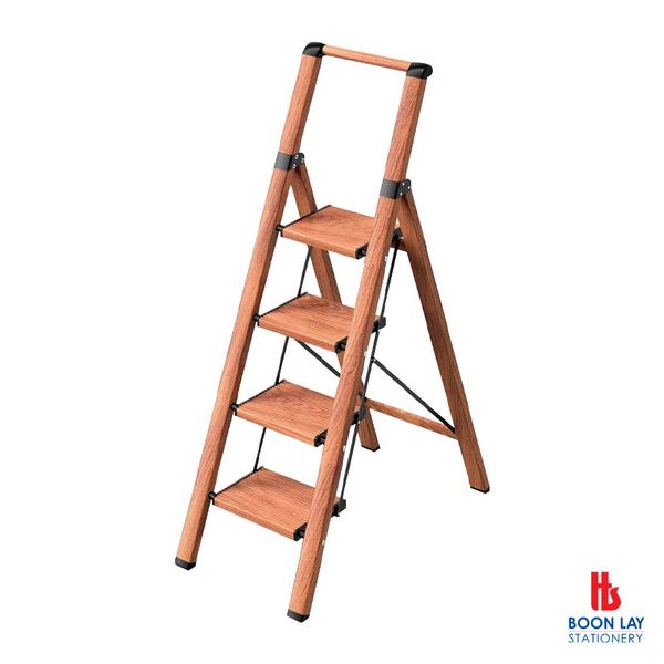 ALFAX Light Aluminium Ladder - 4 Step (ALO04W)