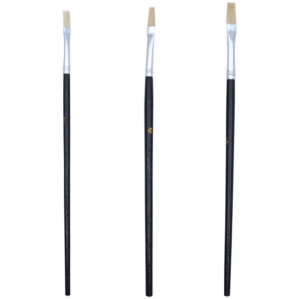 ALFAX One Stroke Artist Brush Set - No.2, 4, 6 (5774)