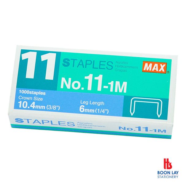 MAX Staples Refill No.11-1M (11-1M)