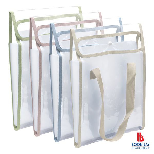 Transparent Expanding Bag 12 Pockets A4 Vertical (ZS6689A)