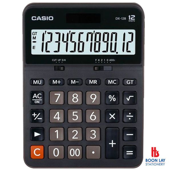 CASIO Calculator - 12 Digits (DX-12B)