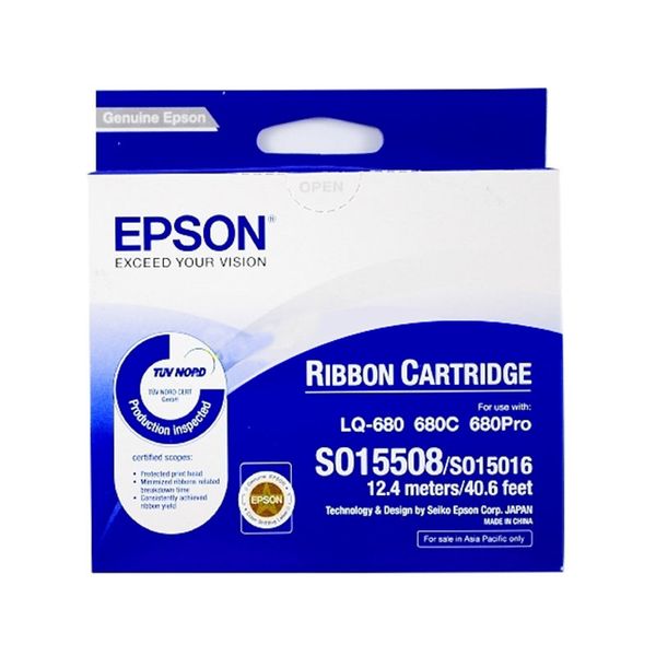 EPSON Ribbon Cartridge S015508/S015016 (LQ680)