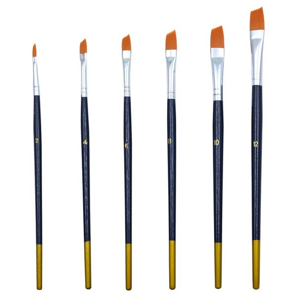 ALFAX Wash Artist Brush Set - No.2, 4, 6, 8, 10, 12 (5776W)