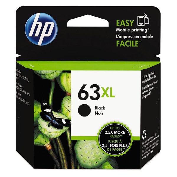 HP Ink Cartridge F6U64AA -Black (63XL)