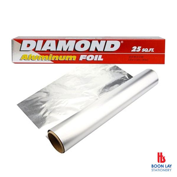 DIAMOND Aluminium Foil 25sq ft