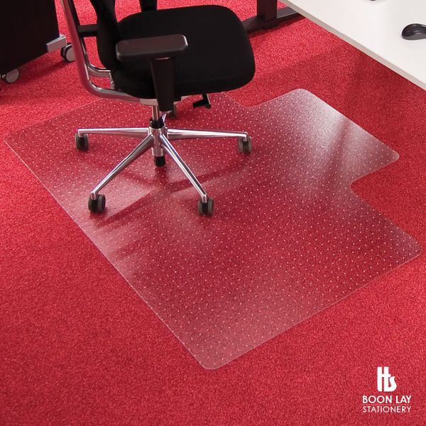 ROLL-O-GRIP Chair Mat for Carpet - Convex shape 150x120cm (73-150L)