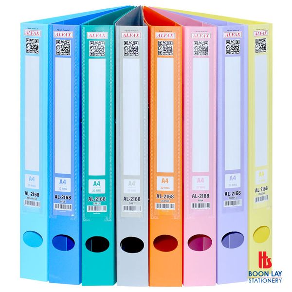 ALFAX PP Ring File 2D 25mm A4 (AL2168)
