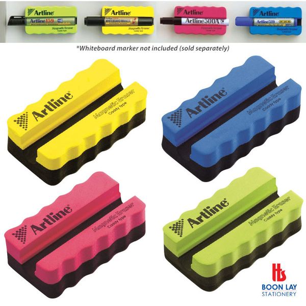 ARTLINE Magnetic Whiteboard Duster - Caddy type (ERT-MMC)