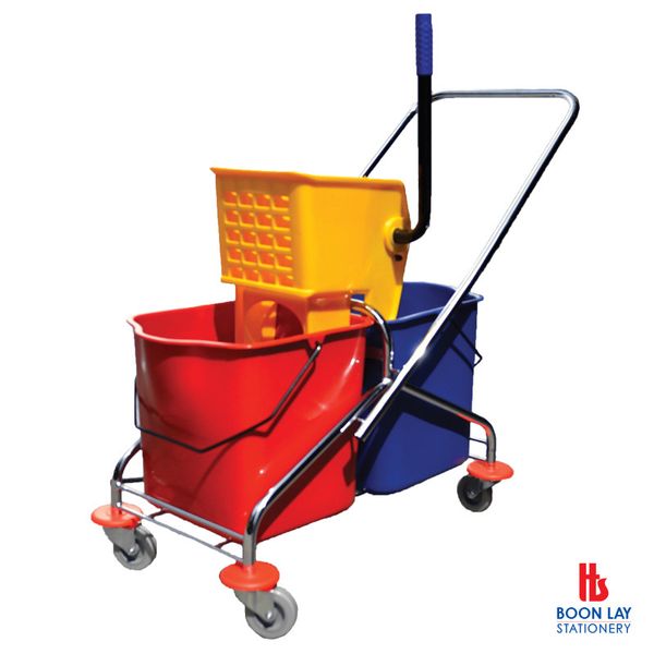 ALFAX Down Press Wringer Twin Mop Bucket 46L (AF08071)