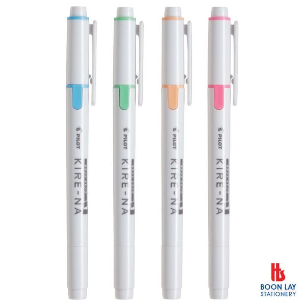 PILOT KIRE-NA Twin Tip Highlighter -Fine / Bold (SKIW-1)