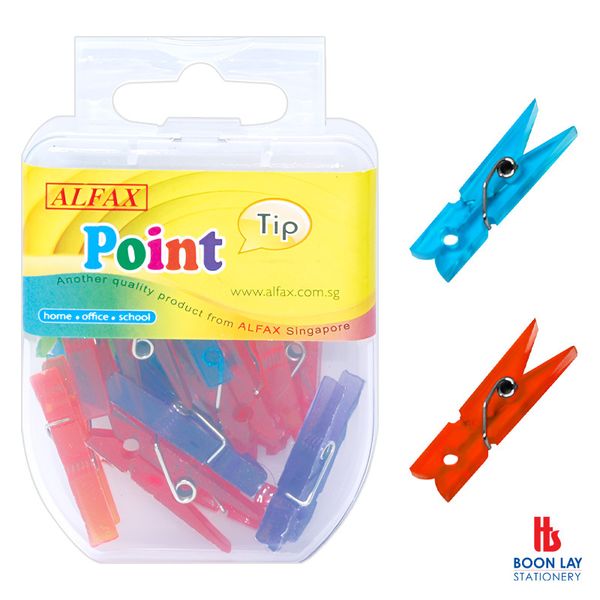 ALFAX Alligator Crystal Clip - Box of 20's (PT632)