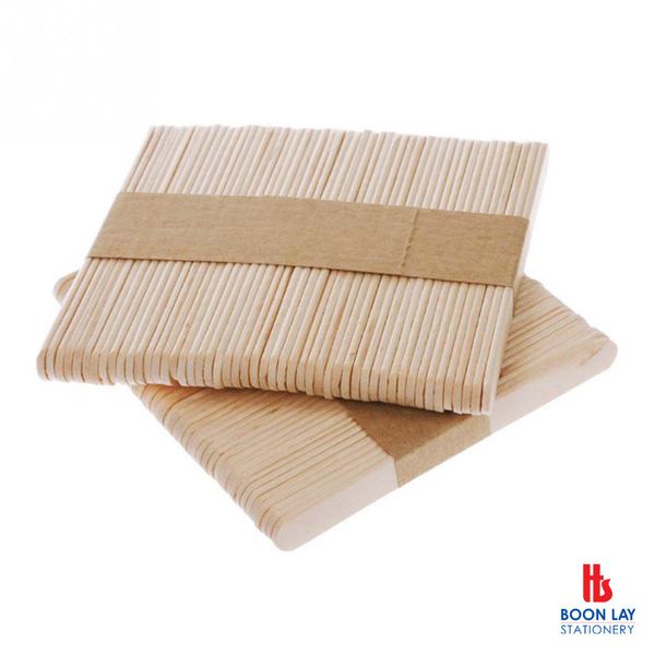 Wooden Ice Cream Stick - Pack of 100's (100W)