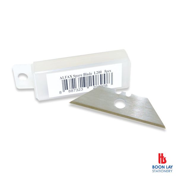 ALFAX Cutter Spare Blades - Tube of 5's (L200)
