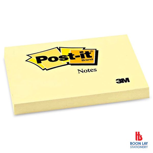 3M Post- It Note 3"x4" - Canary Yellow (657)