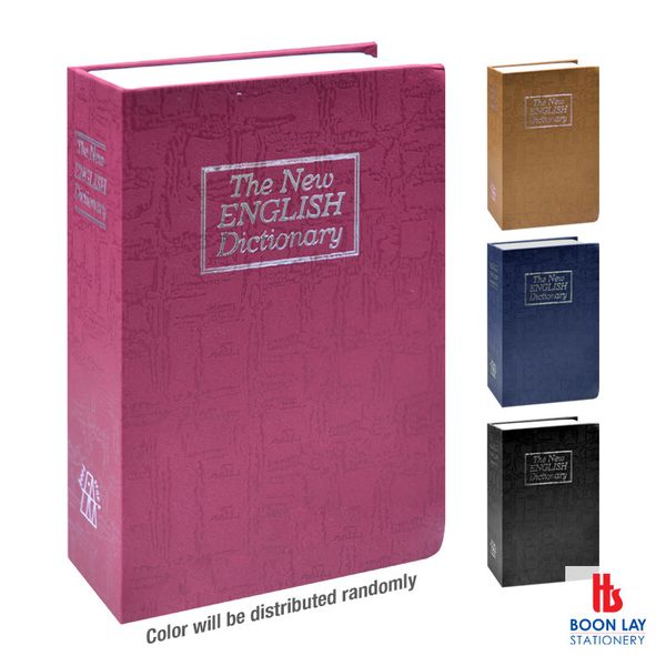 Book Safe Box Number Lock 180x115x55mm (AL801)