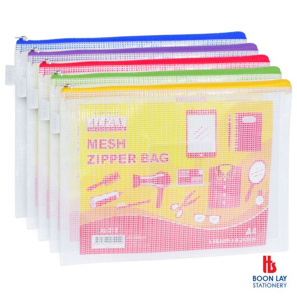 ALFAX Mesh Zipper Bag 335x240mm A4 (AL213)