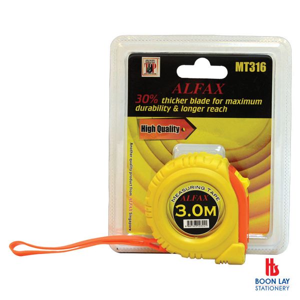 ALFAX Measuring Tape 3mX1.6cm (MT316)