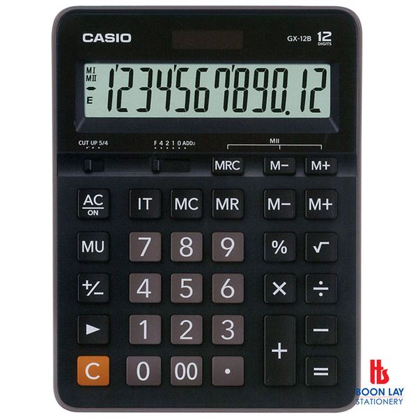 CASIO Calculator - 12 Digits (GX12B)