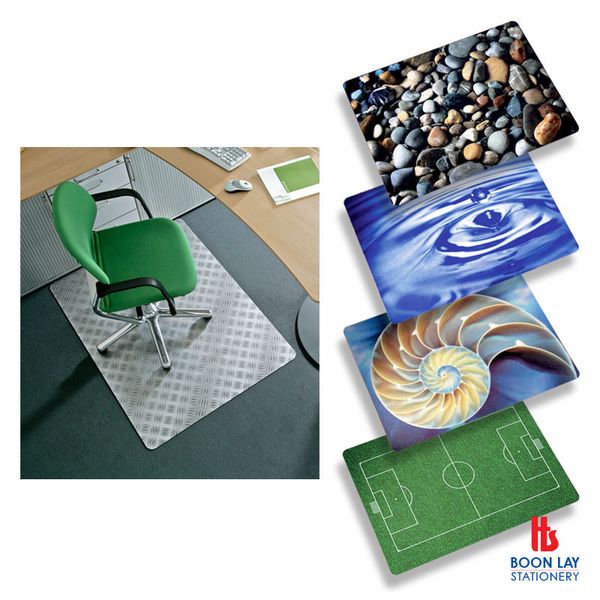 ROLL-O-GRIP Motif Chair Mat - 90x120cm