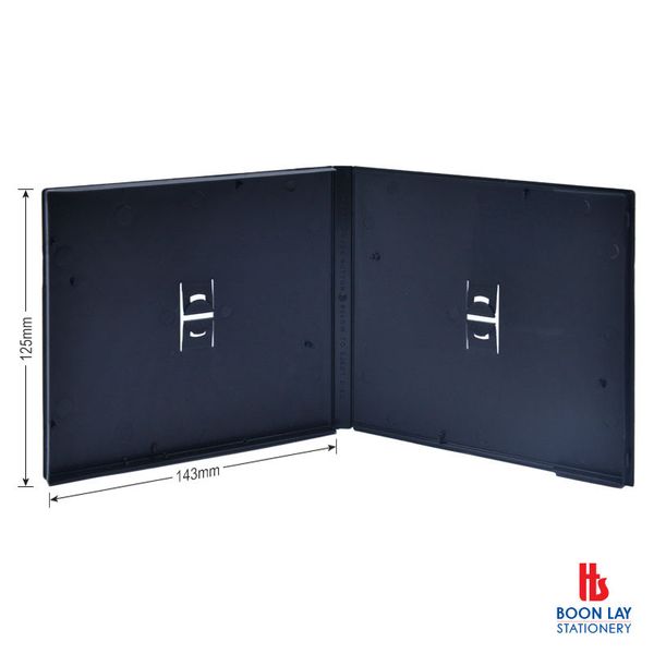 Double CD Case - Black*