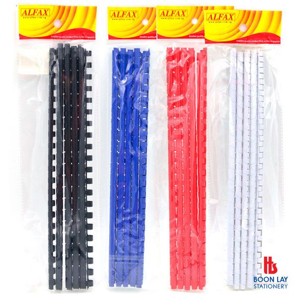 ALFAX Binding Ring 6mm 21R A4 - Pack of 10's (106)