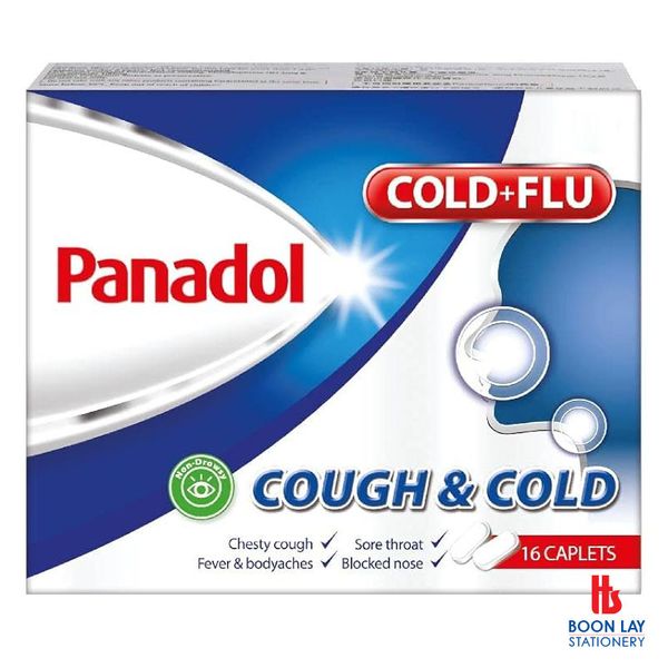 PANADOL Cough & Cold  Caplets - Box of 16's