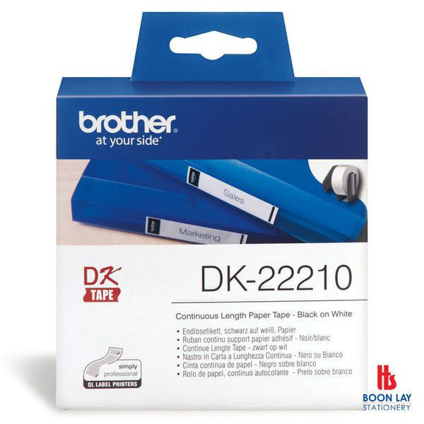 BROTHER Continuous Tape - 29mm x 30.48m (DK22210)