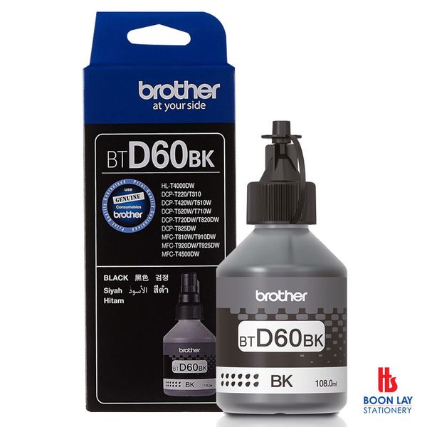 BROTHER Ink Bottle - Black (BTD60)