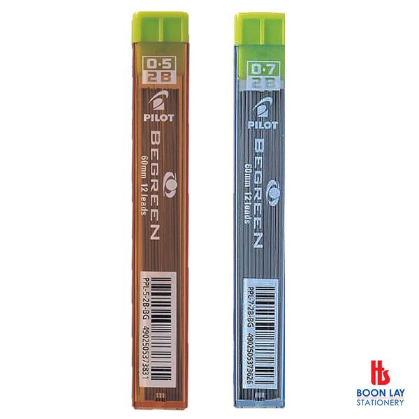 PILOT Polymer Pencil Lead 2B - Tube of 12's (PPL)