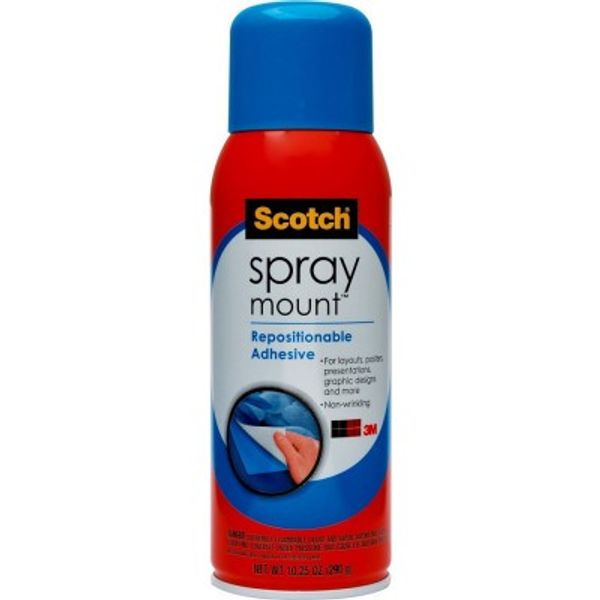 3M Scotch Spray Mount Adhesive 10.25 Oz (6065)