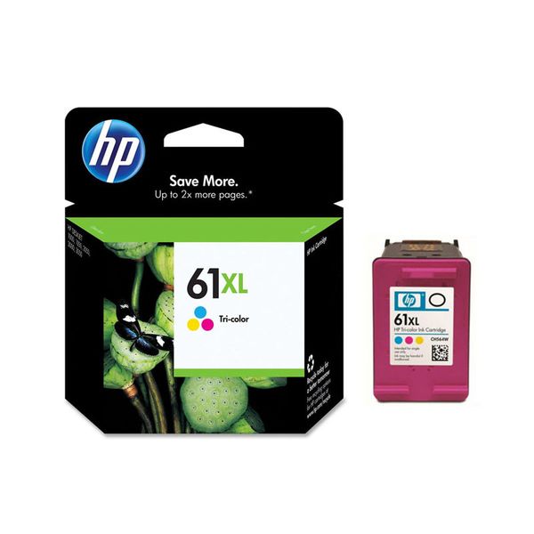 HP Ink Cartridge CH564WA - TriColour (61XL)