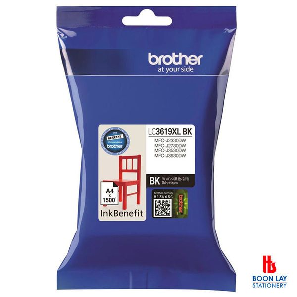 BROTHER Ink Cartridge - Black (LC3619XL)