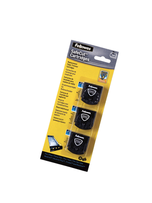 FELLOWES SafeCut Replacement Blades - Pack of 3's