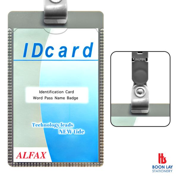 ALFAX Plastic ID Card Pass (V) - Pack of 10's (S01)