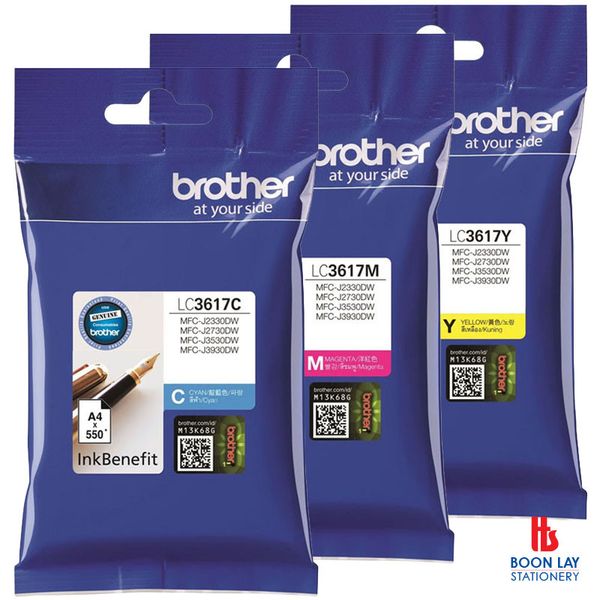 BROTHER Ink Cartridge - Colour (LC3617)