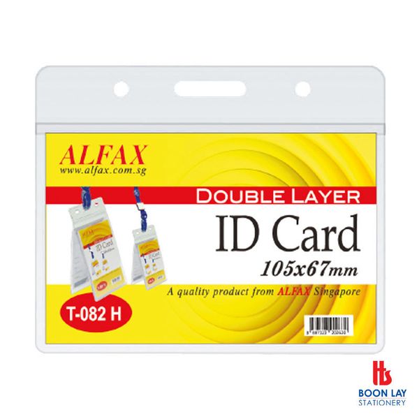 ALFAX Multi-Function 2 Pockets ID Card 105x67mm - Pack of 10's (T082H)