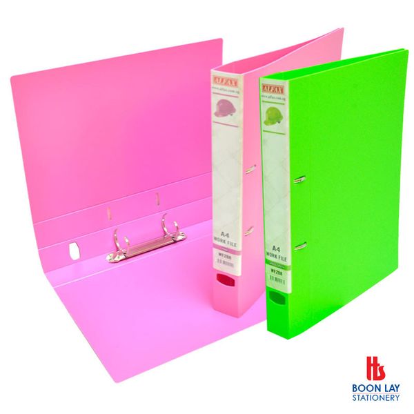 ALFAX Plastic 2D Ring Work File 1.5" A4 (WF288)
